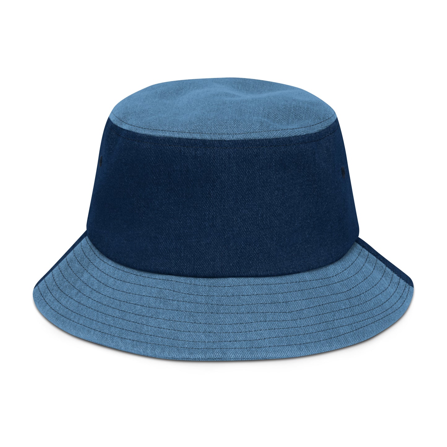 Skin "sorry for being sensitive" Denim bucket hat