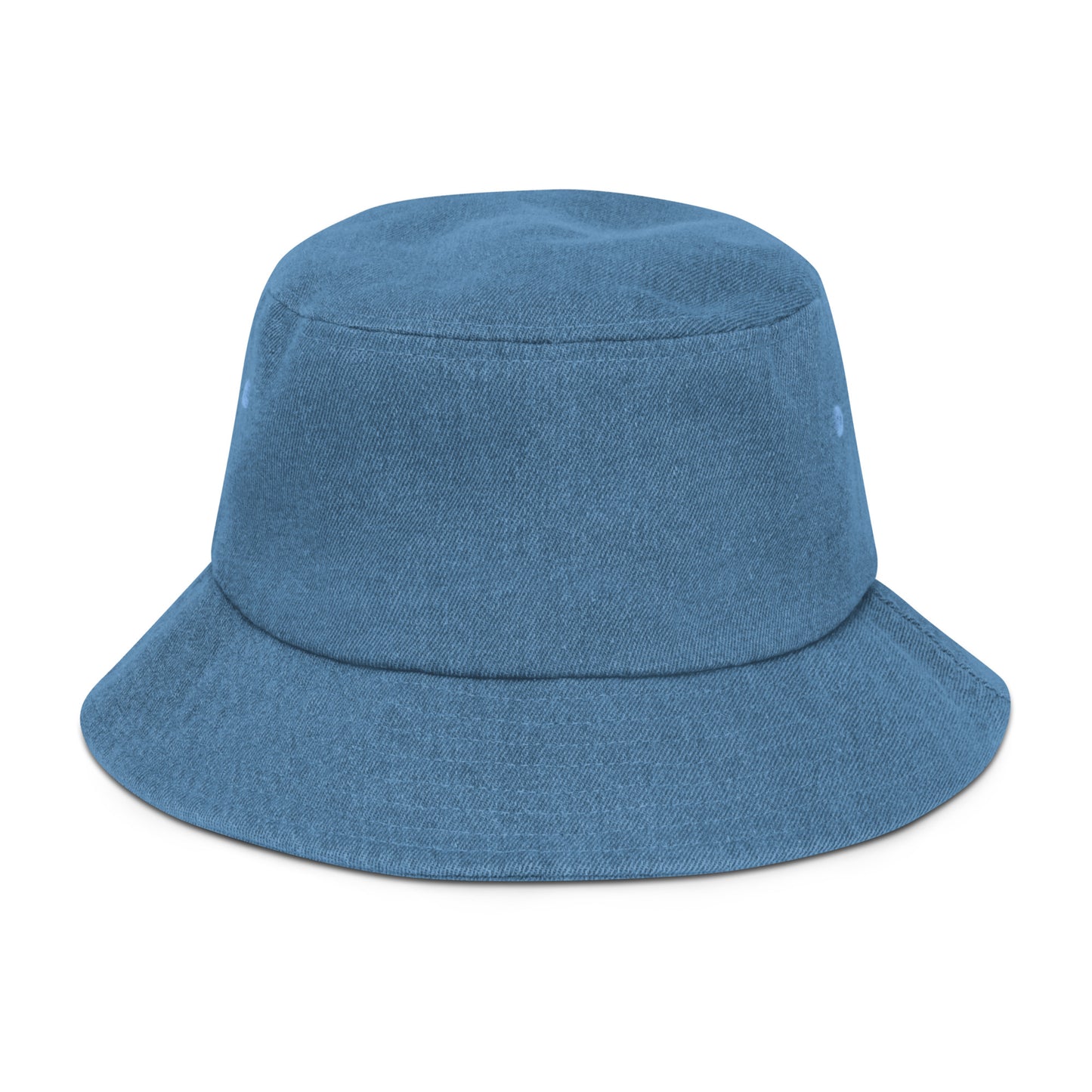 Skin "sorry for being sensitive" Denim bucket hat