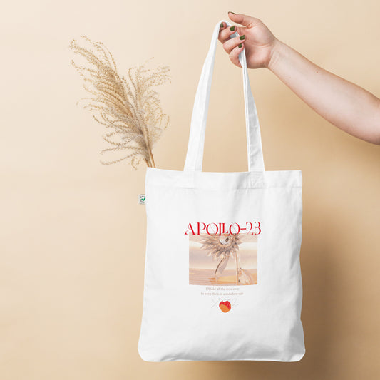 APOLLO-23 Organic fashion tote bag